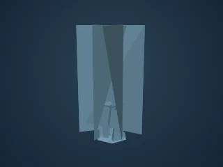 2way teleporter collapsable geometry preview