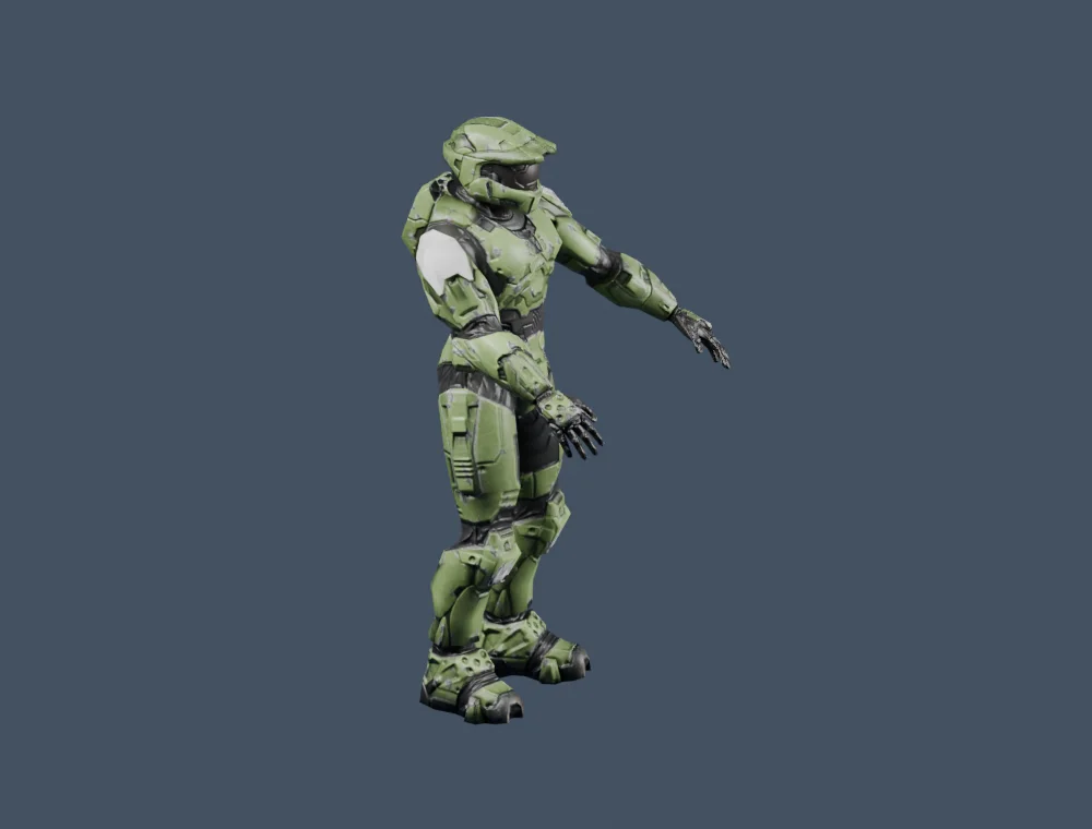 Master Chief model preview